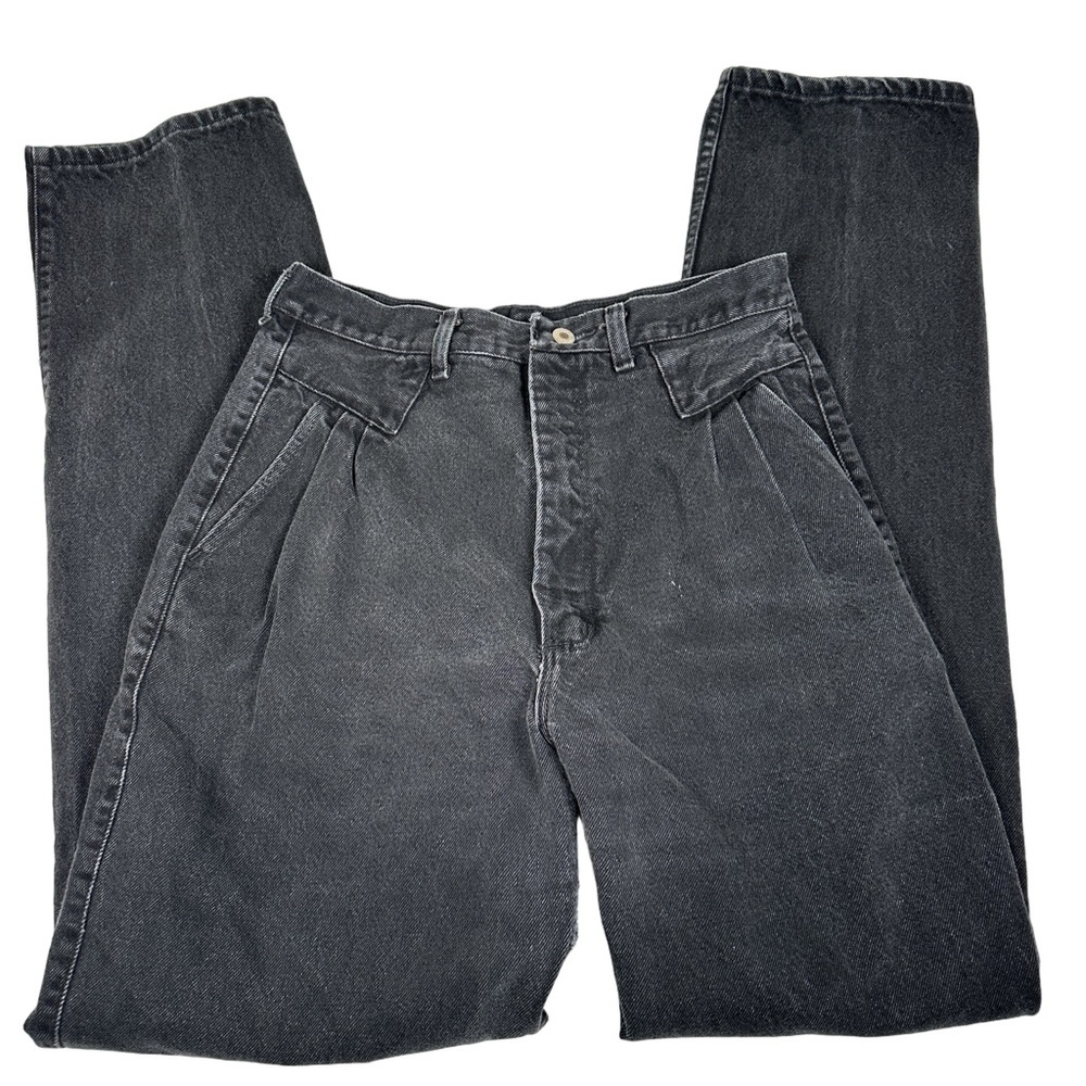 Wrangler vintage black western Denim Jeans high rise waisted 90s cowgirl